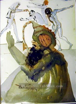 Iosephet fratres in Aegypto Salvador Dali Peinture à l'huile